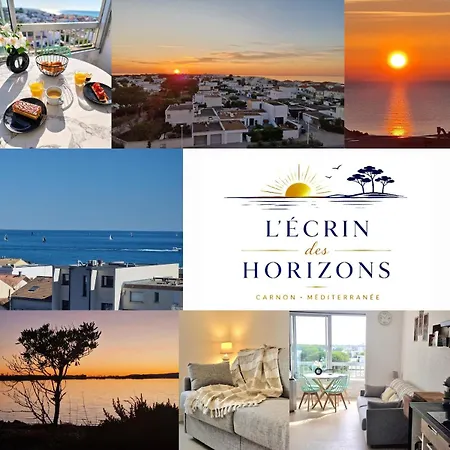 L'écrin Des Horizons - Carnon-plage, Sea View, Wi-fi